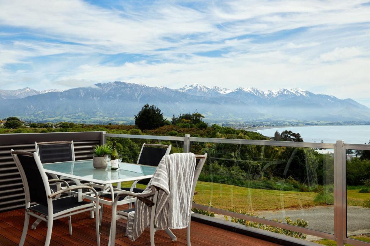 Bellbird Scenic Retreat - Views Of Alps And Ocean Villa Kaikoura Bagian luar foto